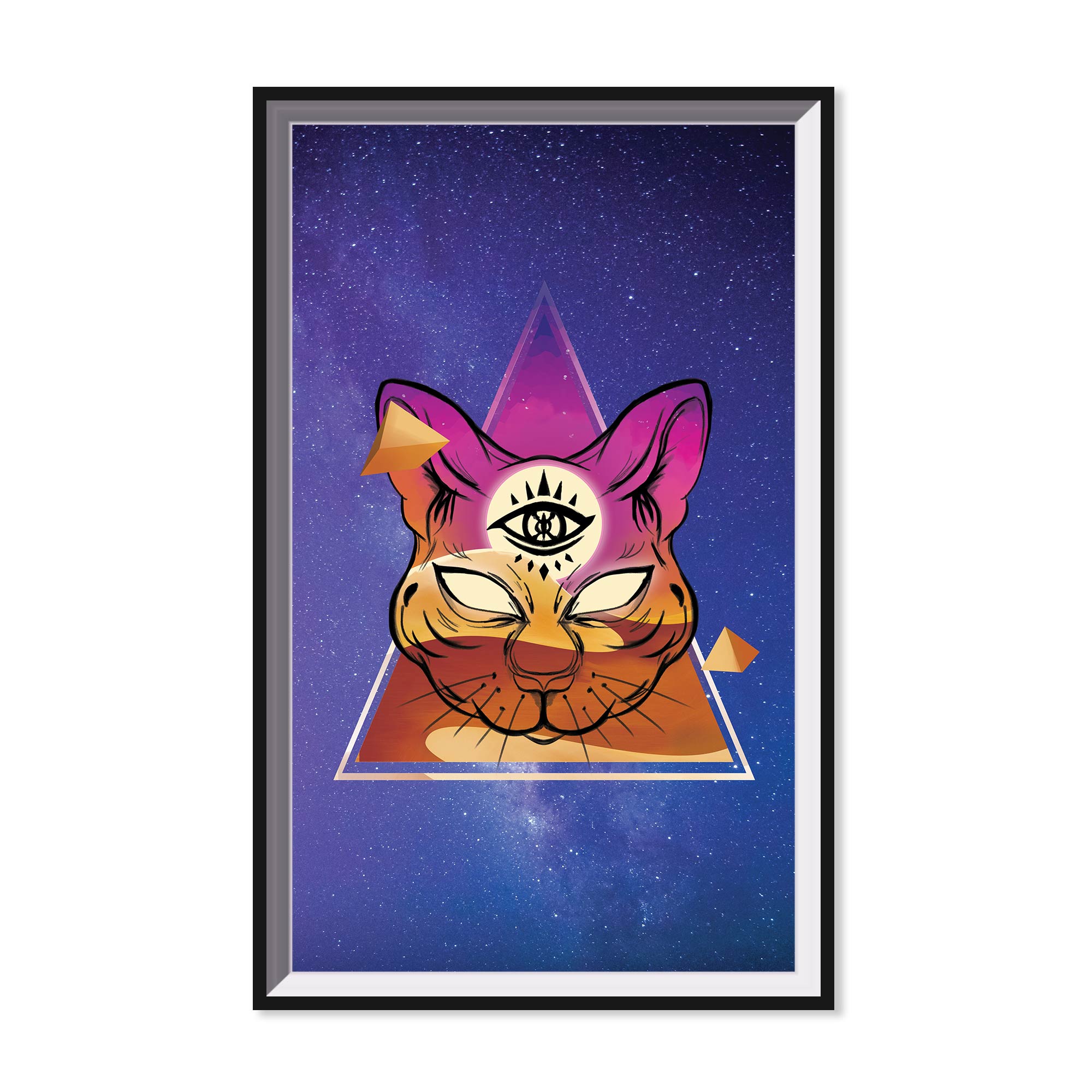 Like cats in space but now with egyptian cats
